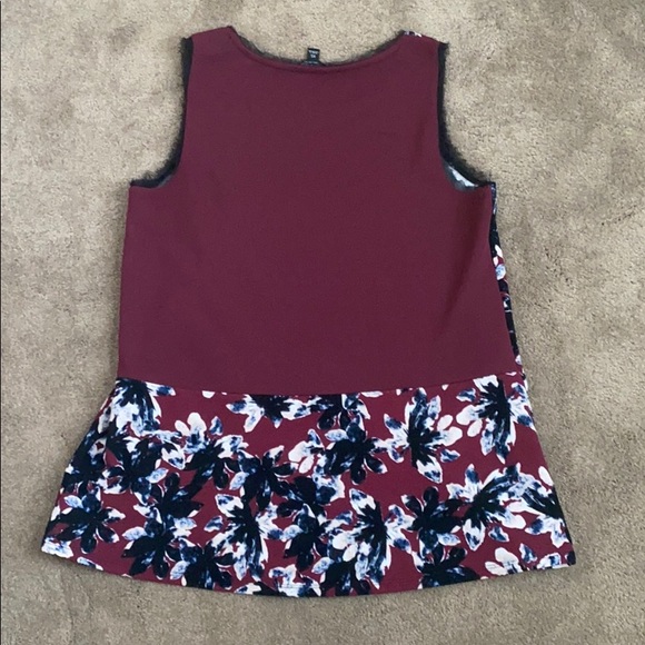 Simply Vera Vera Wang floral tunic - Picture 7 of 9